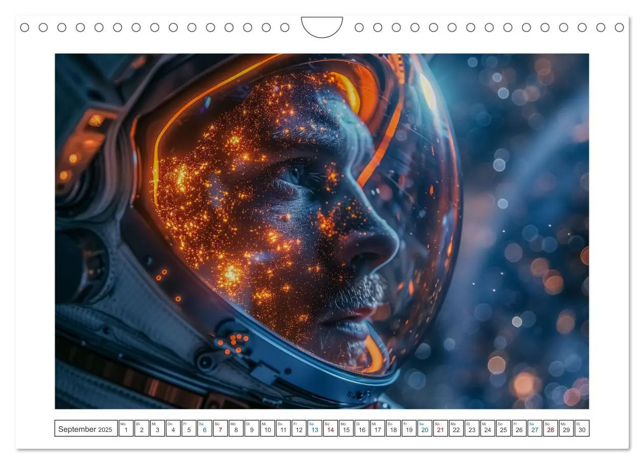 Bild: 9783457168042 | Galaktische Abenteuer (Wandkalender 2025 DIN A4 quer), CALVENDO...
