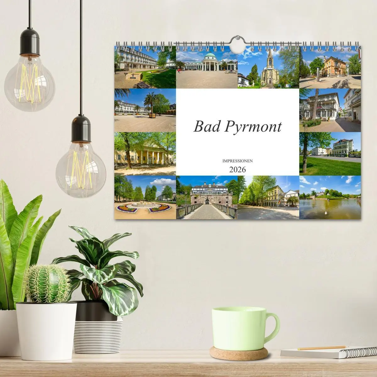 Bild: 9783457618042 | Bad Pyrmont Impressionen (Wandkalender 2026 DIN A4 quer), CALVENDO...
