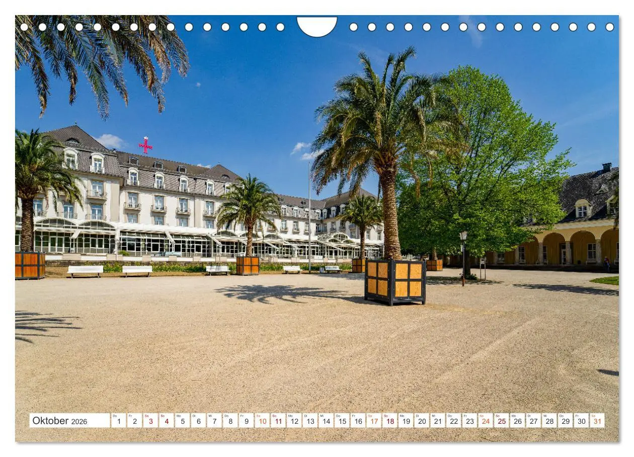 Bild: 9783457618042 | Bad Pyrmont Impressionen (Wandkalender 2026 DIN A4 quer), CALVENDO...
