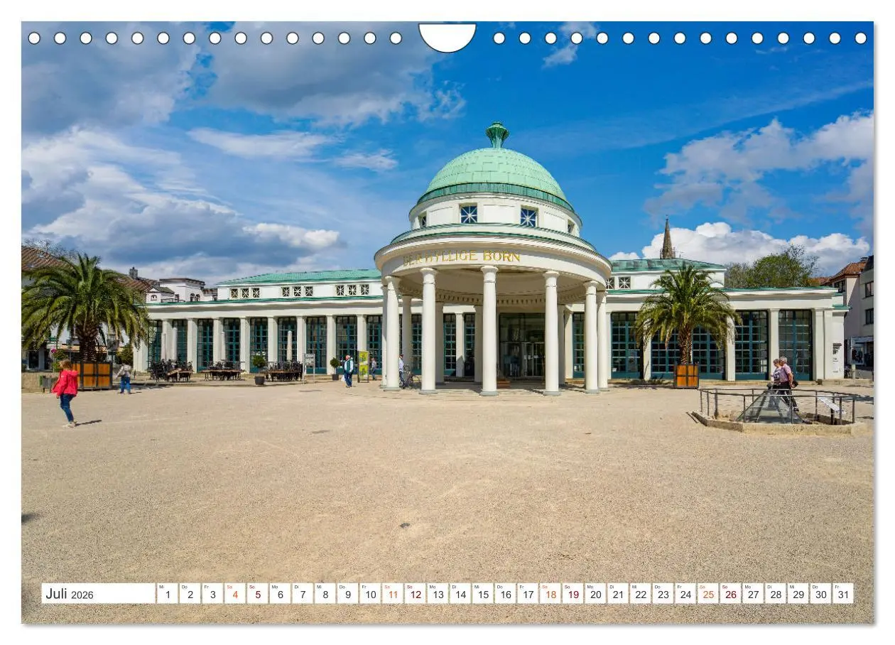 Bild: 9783457618042 | Bad Pyrmont Impressionen (Wandkalender 2026 DIN A4 quer), CALVENDO...