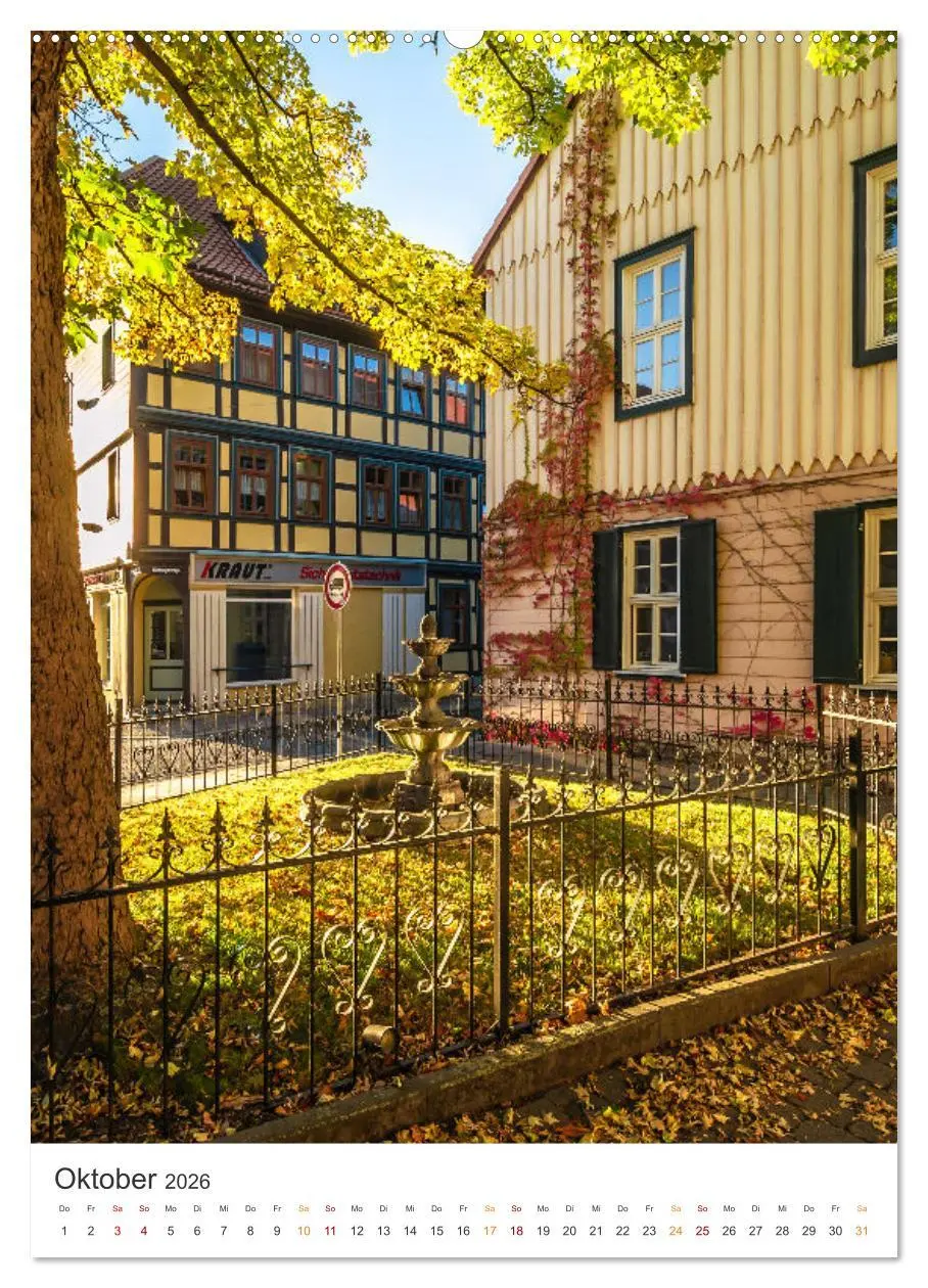 Bild: 9783516328042 | Stadt Wernigerode (hochwertiger Premium Wandkalender 2026 DIN A2...