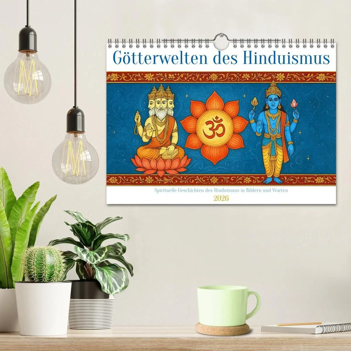 Bild: 9783516708042 | Götterwelten des Hinduismus (Wandkalender 2026 DIN A4 quer),...
