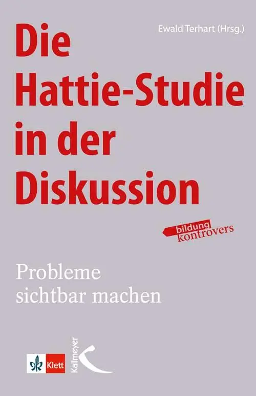 Cover: 9783780048042 | Die Hattie-Studie in der Diskussion | Probleme sichtbar machen | Buch