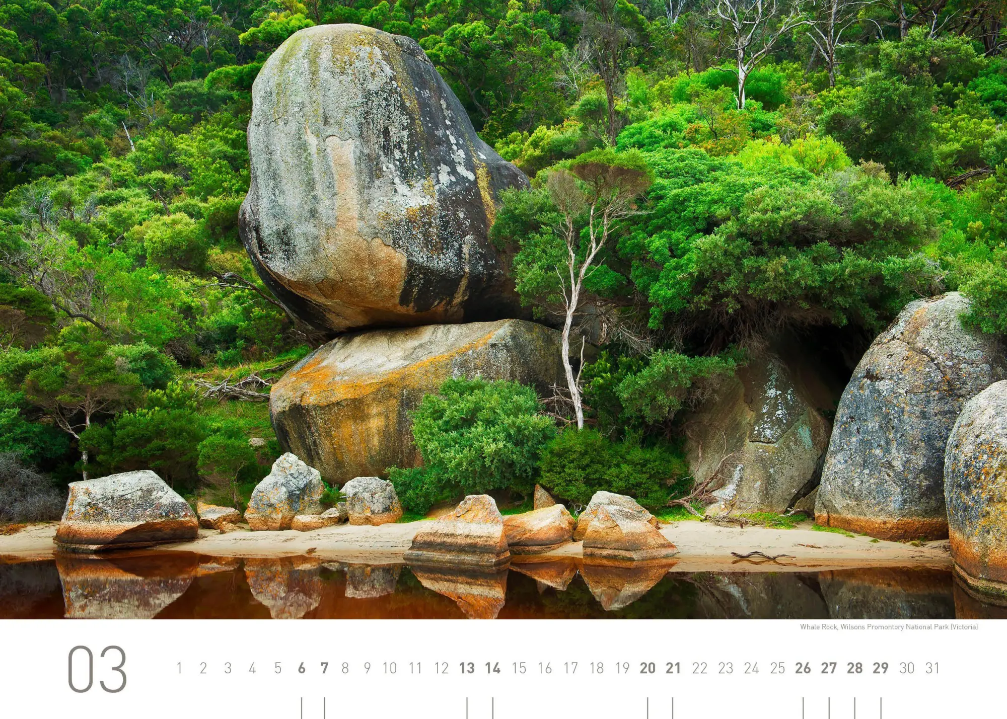 Bild: 9783968558042 | Australien Exklusivkalender 2027 | Limited Edition (70 x 50 cm) | 2027