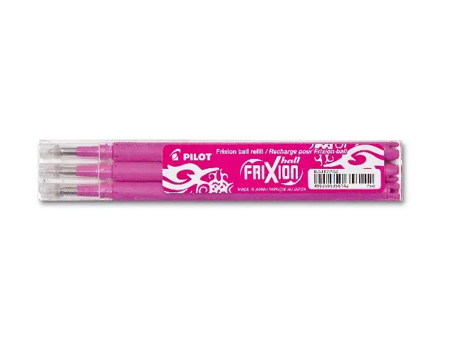 Cover: 4902505358142 | PILOT Mine FriXion Ball pink, 3er Set | PILOT FriXion Ball | 2261009F