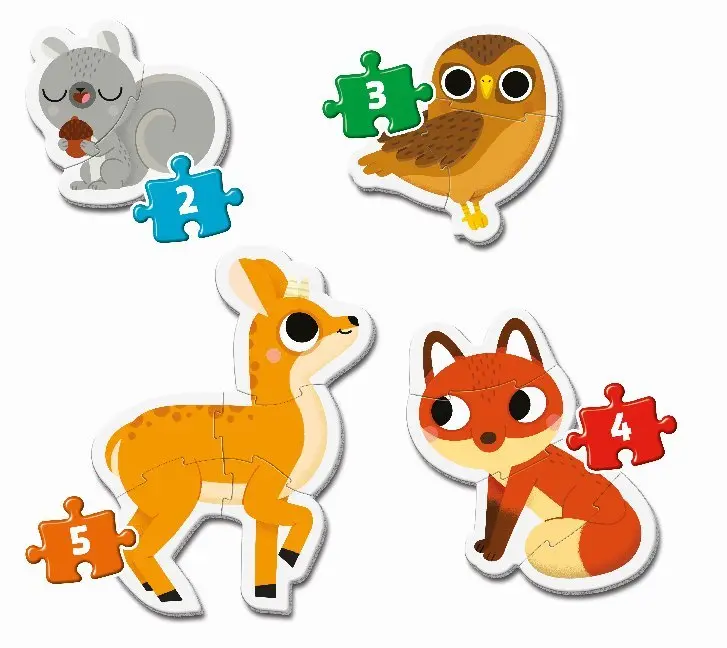 Bild: 8005125208142 | Waldtiere (Kinderpuzzle) | Spiel | In Spielebox | 20814.2 | 2019