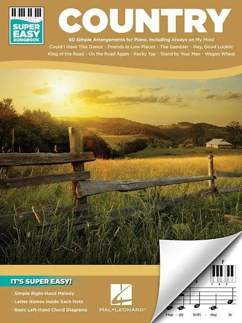 Cover: 9781540038142 | Country | Super Easy Songbook | Hal Leonard Publishing Corporation