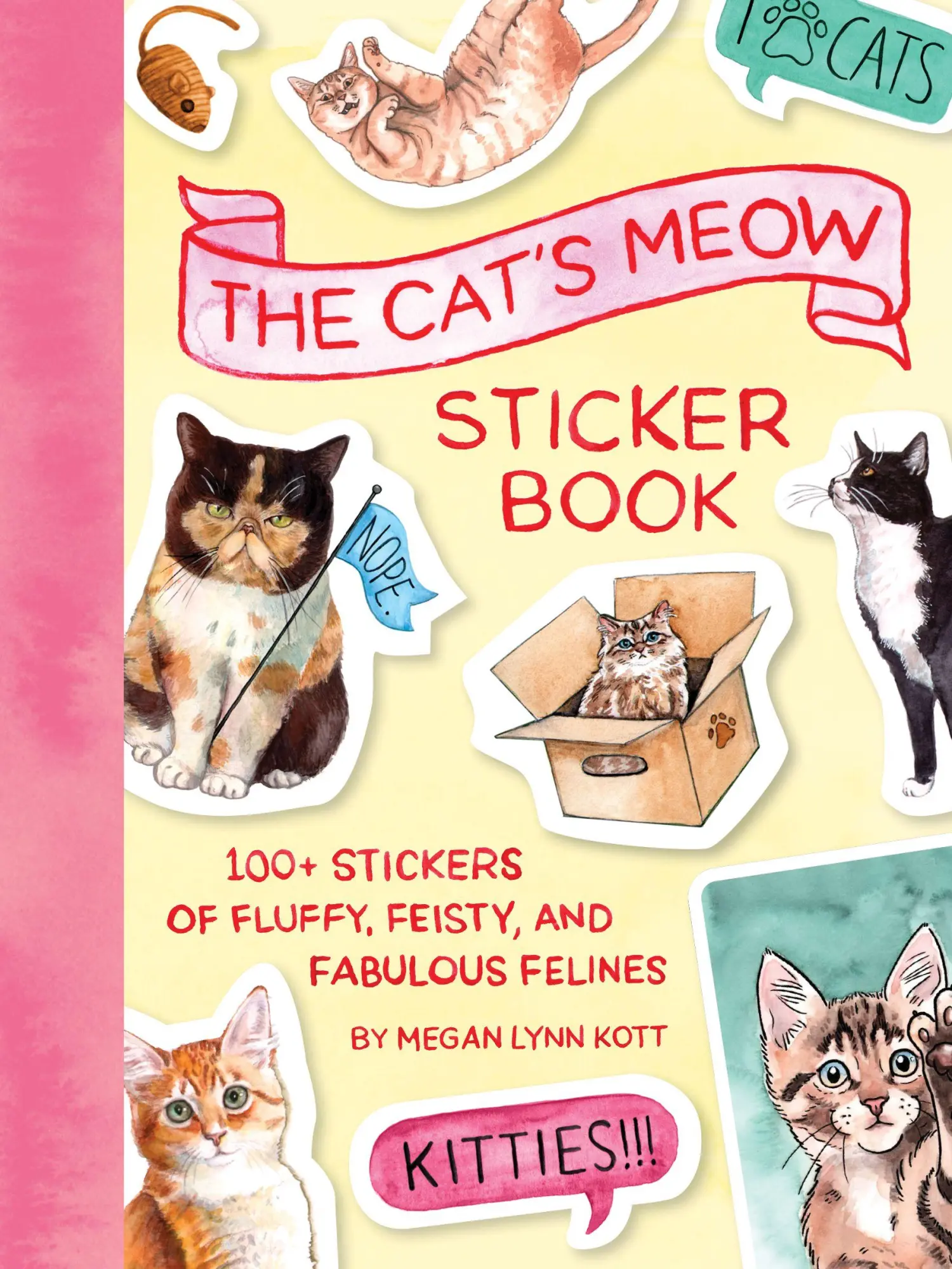 The Cat's Meow Sticker Book