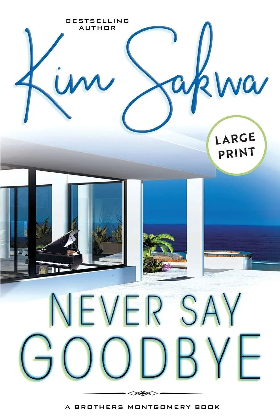 Cover: 9781962018142 | Never Say Goodbye | A Contemporary Romance With A Time Travel Twist