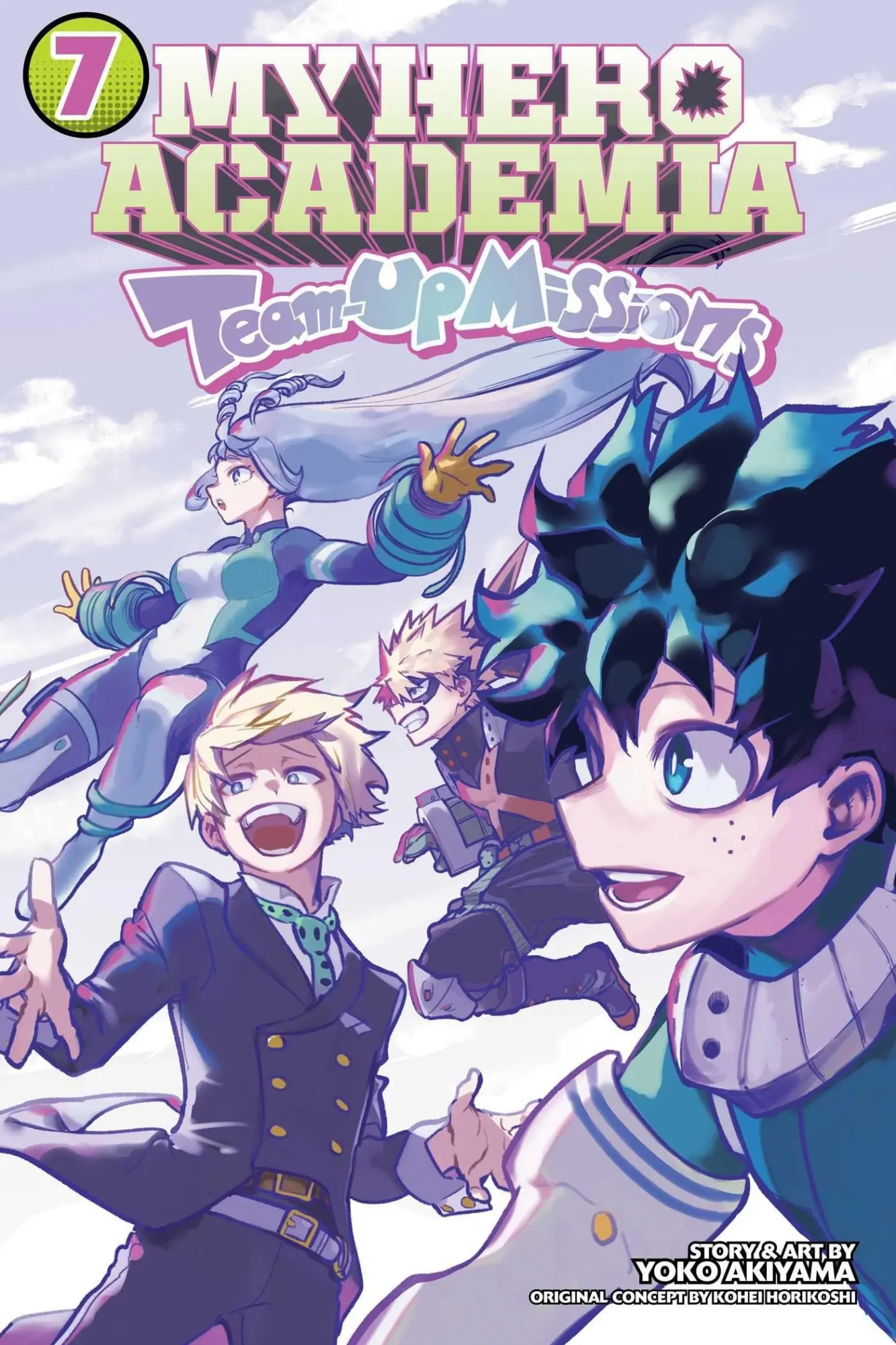 Cover: 9781974758142 | My Hero Academia: Team-Up Missions, Vol. 7 | Kohei Horikoshi (u. a.)