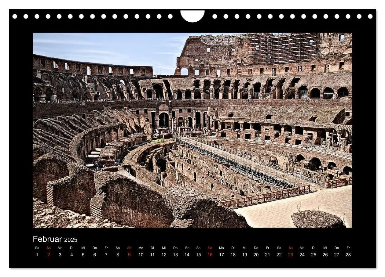 Bild: 9783435828142 | Roma (Wandkalender 2025 DIN A4 quer), CALVENDO Monatskalender | 2025