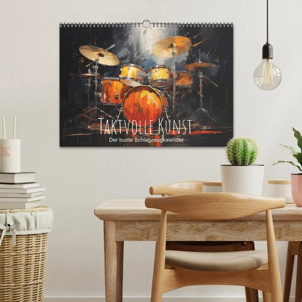 Bild: 9783457468142 | Taktvolle Kunst: Der bunte Schlagzeugkalender (Wandkalender 2026...
