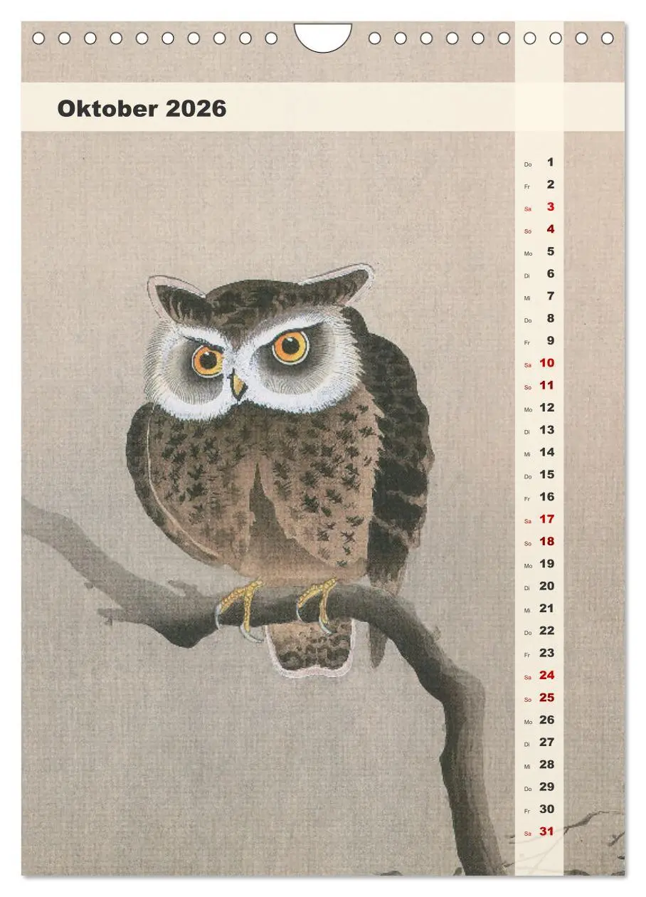 Bild: 9783516248142 | Ohara Koson - Gefiederte Schönheiten (Wandkalender 2026 DIN A4...