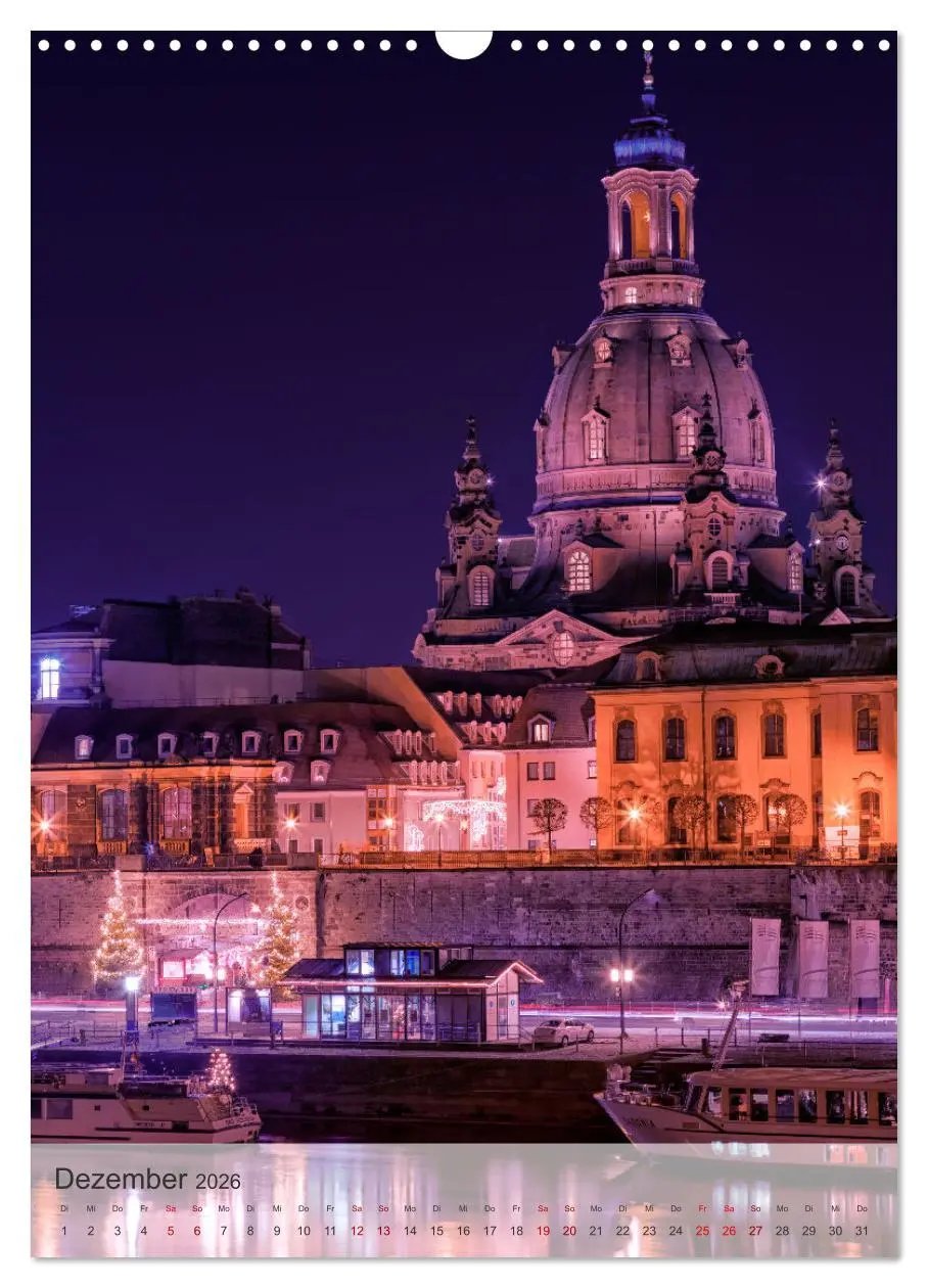 Bild: 9783516318142 | Elbstadt Dresden (Wandkalender 2026 DIN A3 hoch), CALVENDO...