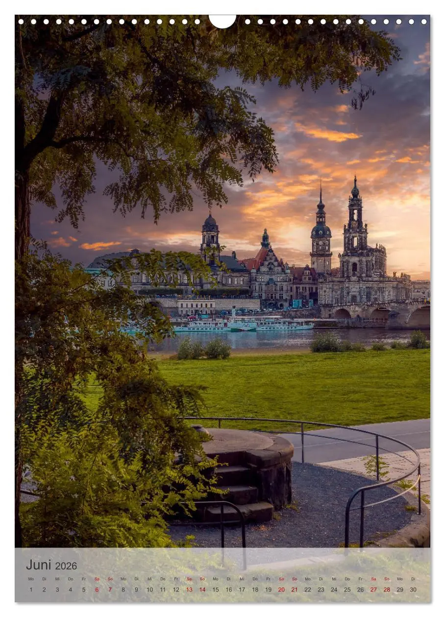 Bild: 9783516318142 | Elbstadt Dresden (Wandkalender 2026 DIN A3 hoch), CALVENDO...