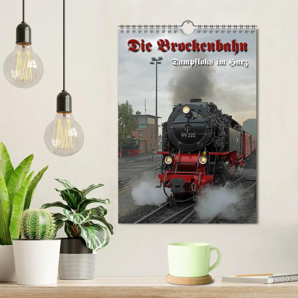 Bild: 9783516488142 | Die Brockenbahn (Wandkalender 2026 DIN A4 hoch), CALVENDO...