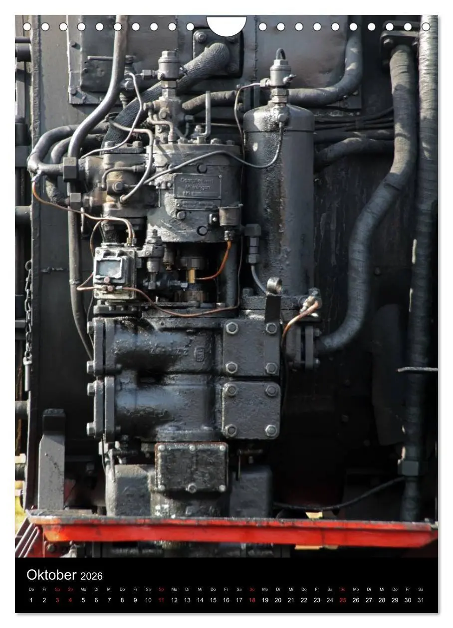Bild: 9783516488142 | Die Brockenbahn (Wandkalender 2026 DIN A4 hoch), CALVENDO...