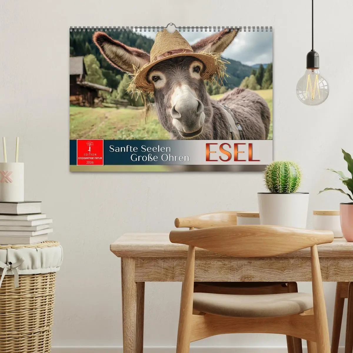 Bild: 9783516628142 | Esel - sanfte Seelen, große Ohren (Wandkalender 2026 DIN A3 quer),...