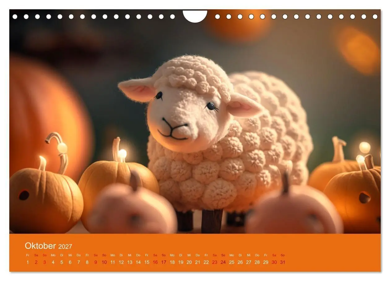 Bild: 9783569338142 | Die Schafe sind los Wollige Aussichten (Wandkalender 2027 DIN A4...