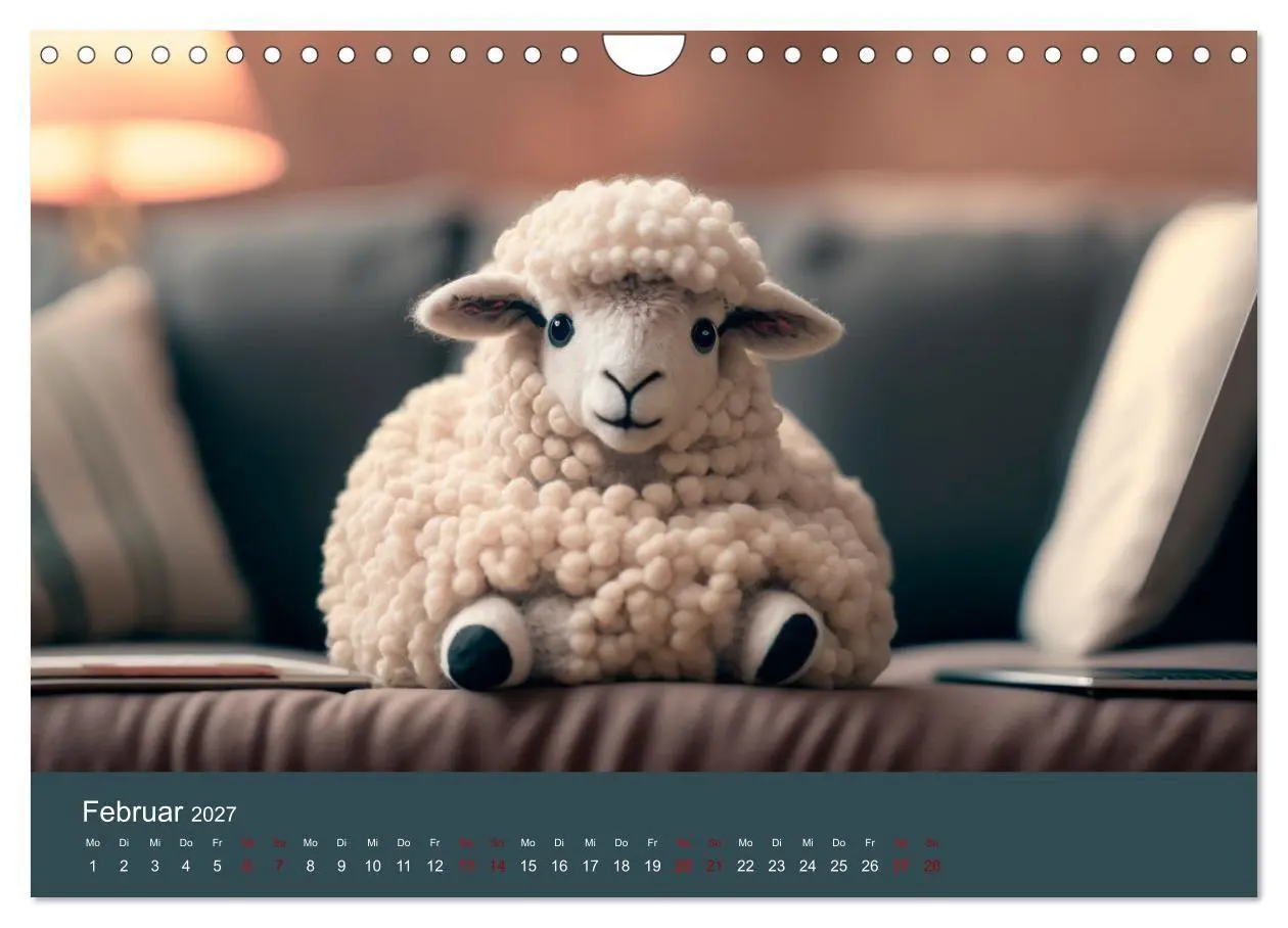 Bild: 9783569338142 | Die Schafe sind los Wollige Aussichten (Wandkalender 2027 DIN A4...