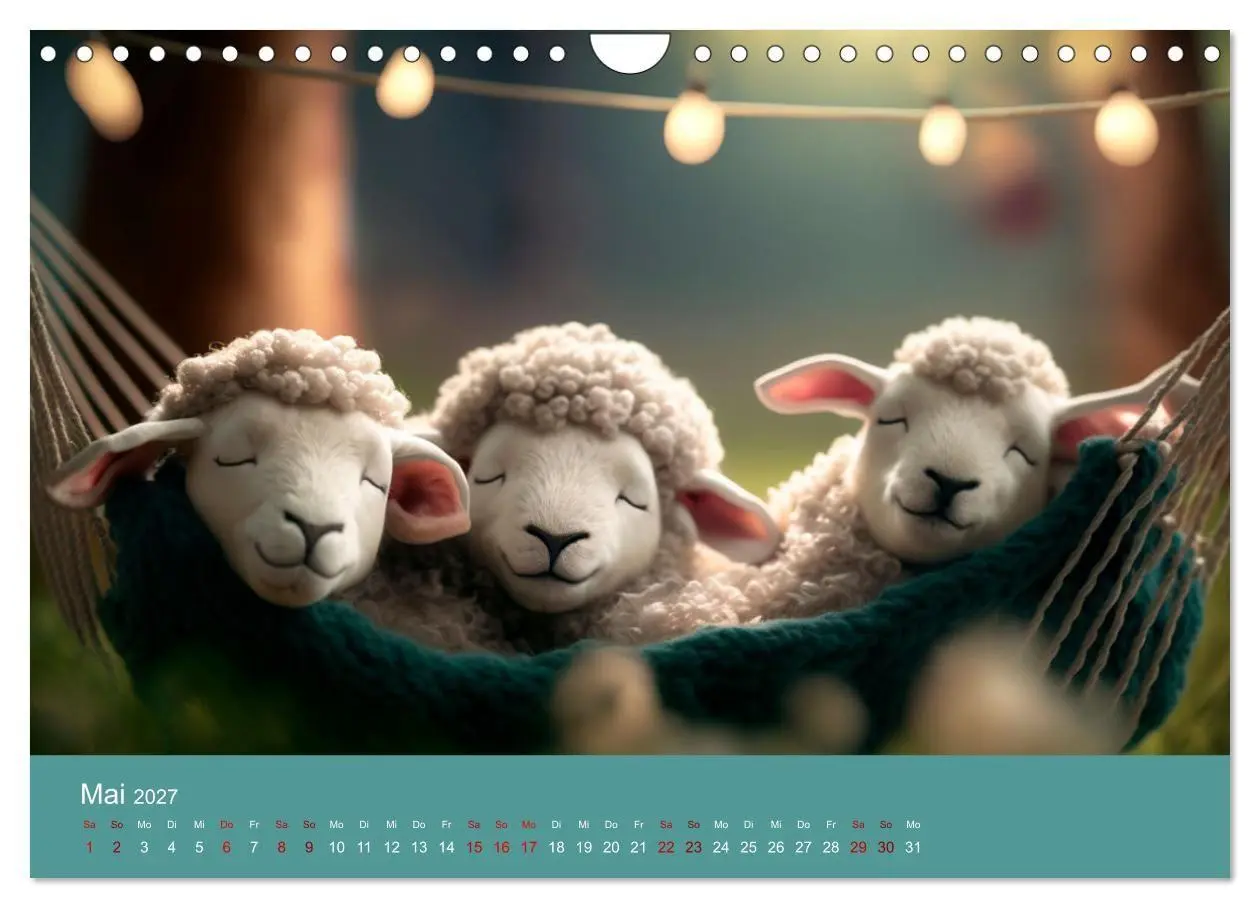 Bild: 9783569338142 | Die Schafe sind los Wollige Aussichten (Wandkalender 2027 DIN A4...