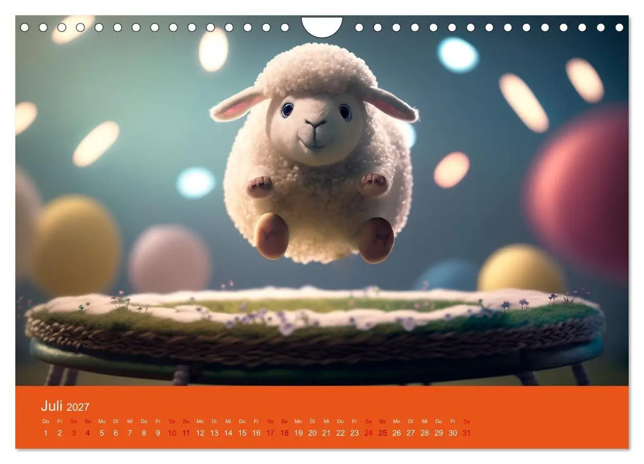 Bild: 9783569338142 | Die Schafe sind los Wollige Aussichten (Wandkalender 2027 DIN A4...