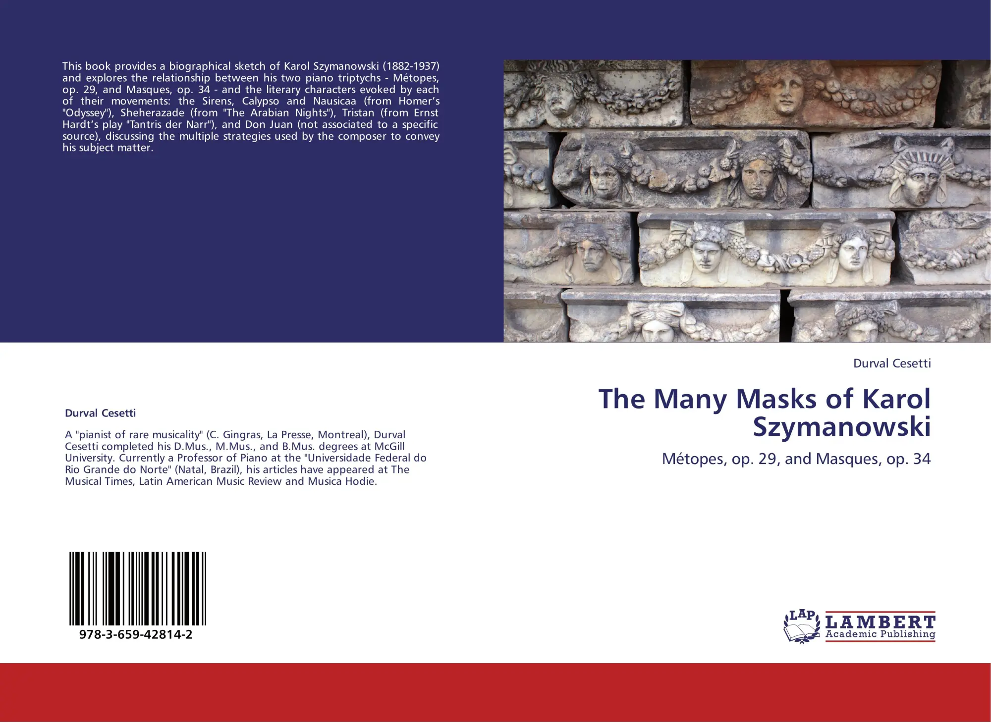 Cover: 9783659428142 | The Many Masks of Karol Szymanowski | Durval Cesetti | Taschenbuch