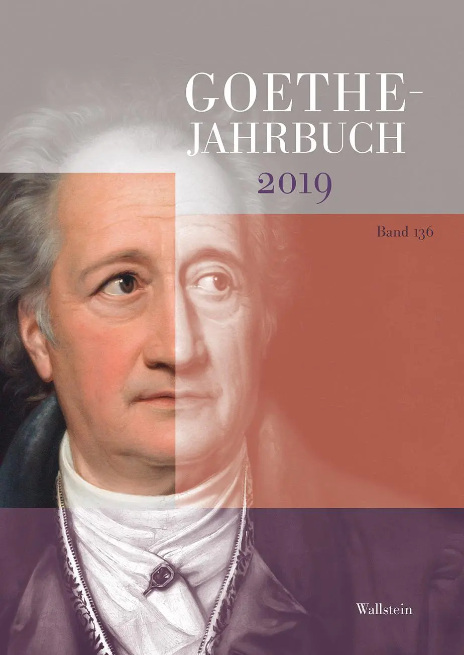 Cover: 9783835338142 | Goethe-Jahrbuch 136,2019 | Goethe-Jahrbuch 136, 2019 | Ammon | Buch