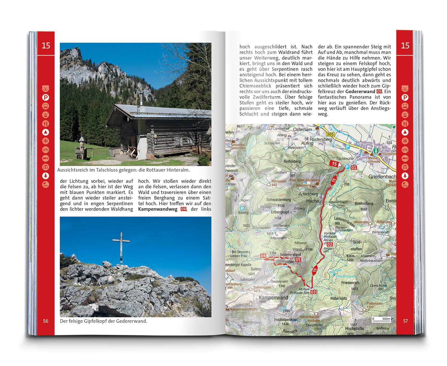 Bild: 9783991218142 | KOMPASS Wanderführer Chiemgauer Alpen, 65 Touren mit Extra-Tourenkarte