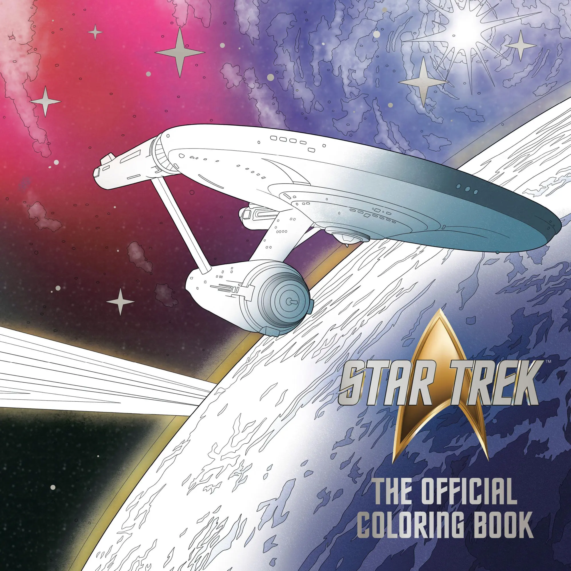 Cover: 9780593838242 | Star Trek: The Official Coloring Book | Official Star Trek Licensed