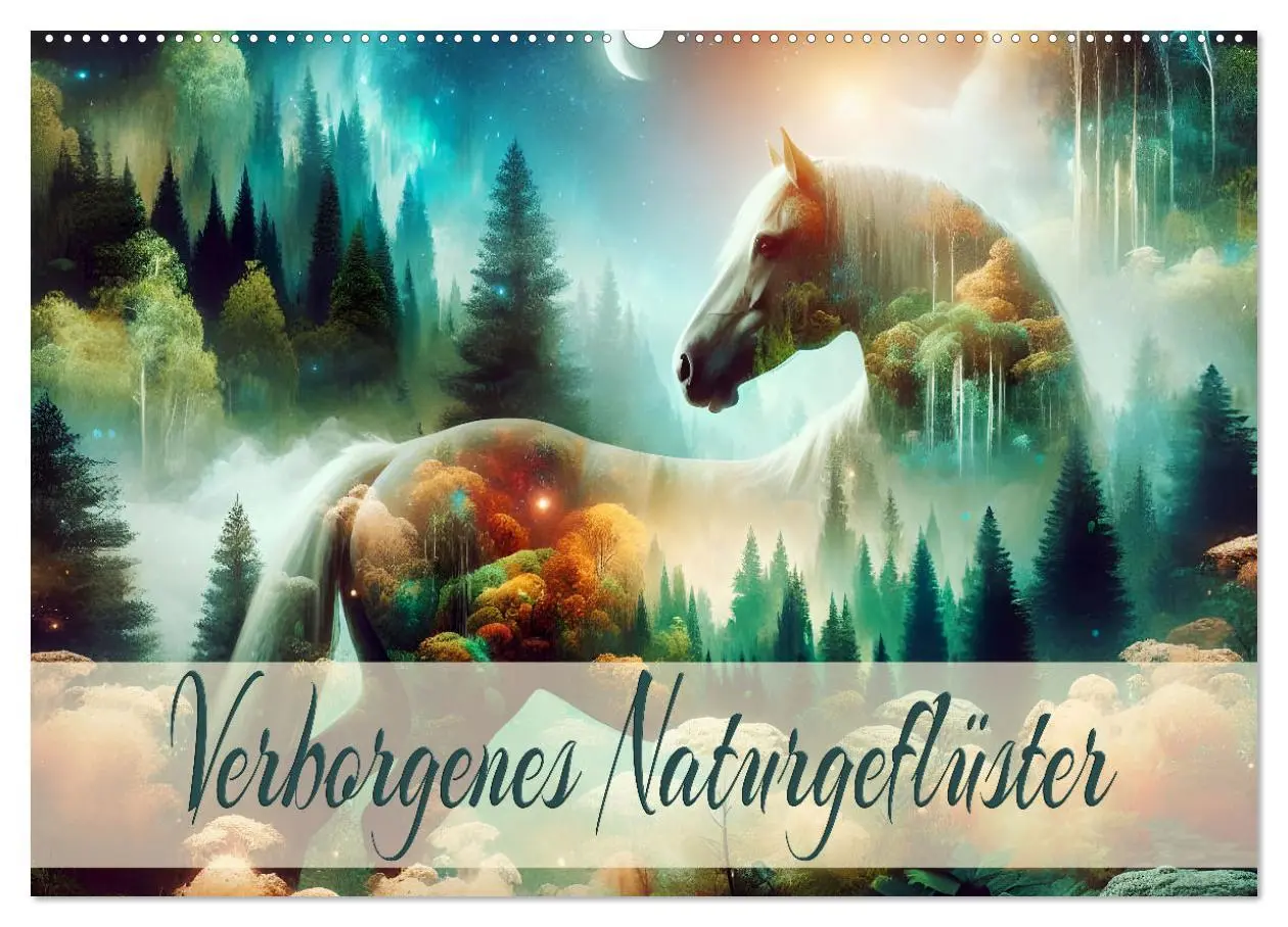 Cover: 9783457388242 | Verborgenes Naturgeflüster (Wandkalender 2026 DIN A2 quer),...
