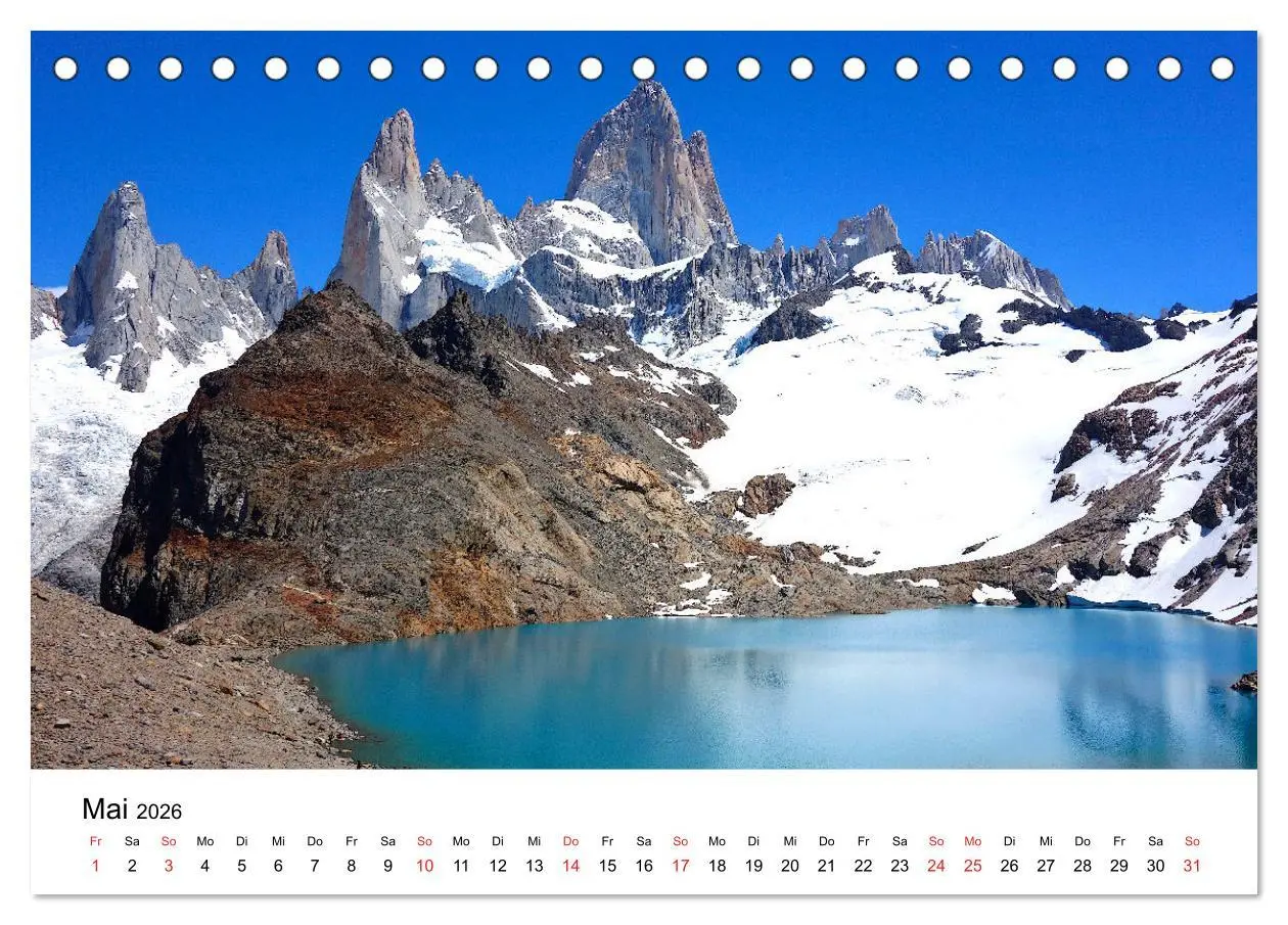 Bild: 9783457528242 | Südamerika - Vom Reich der Inka bis nach Patagonien (Tischkalender...