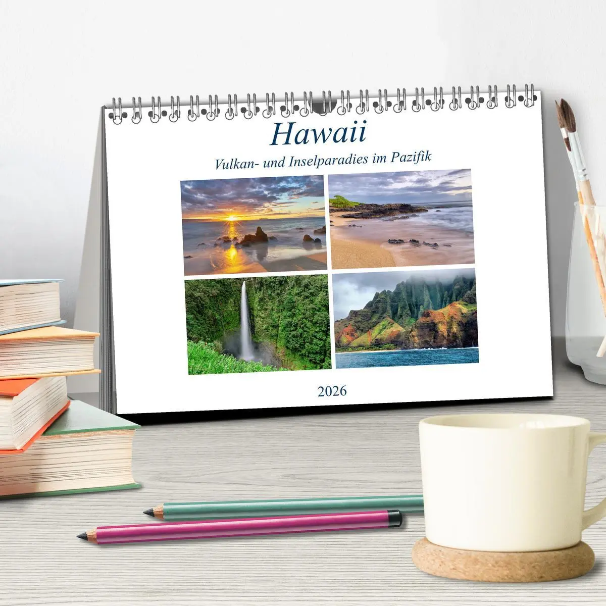 Bild: 9783457768242 | Hawaii - Vulkan- und Inselparadies im Pazifik (Tischkalender 2026...