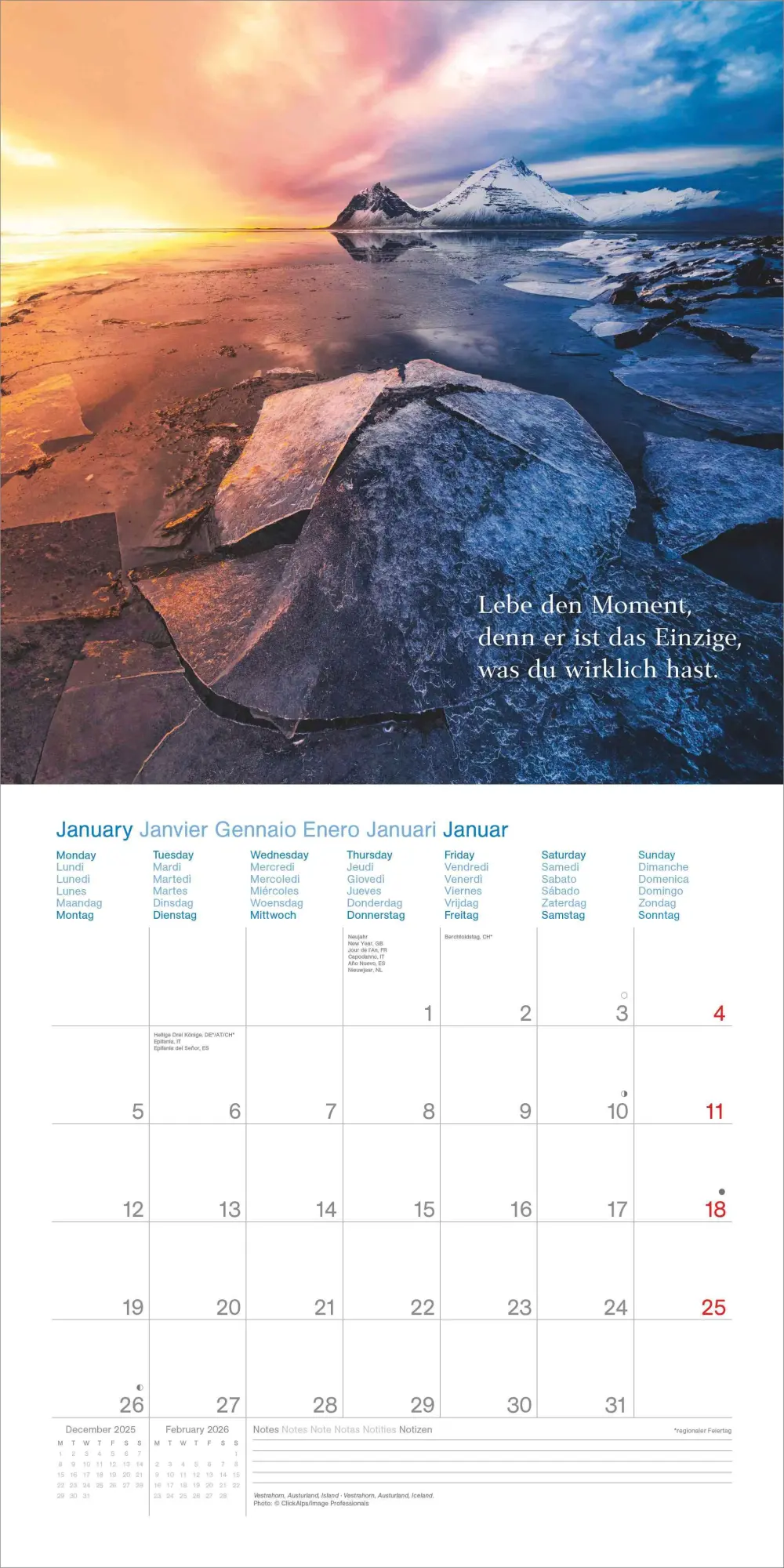 Bild: 4069095008342 | Augenblicke für Dich - Broschürenkalender im Format 30 x 30 | Kalender