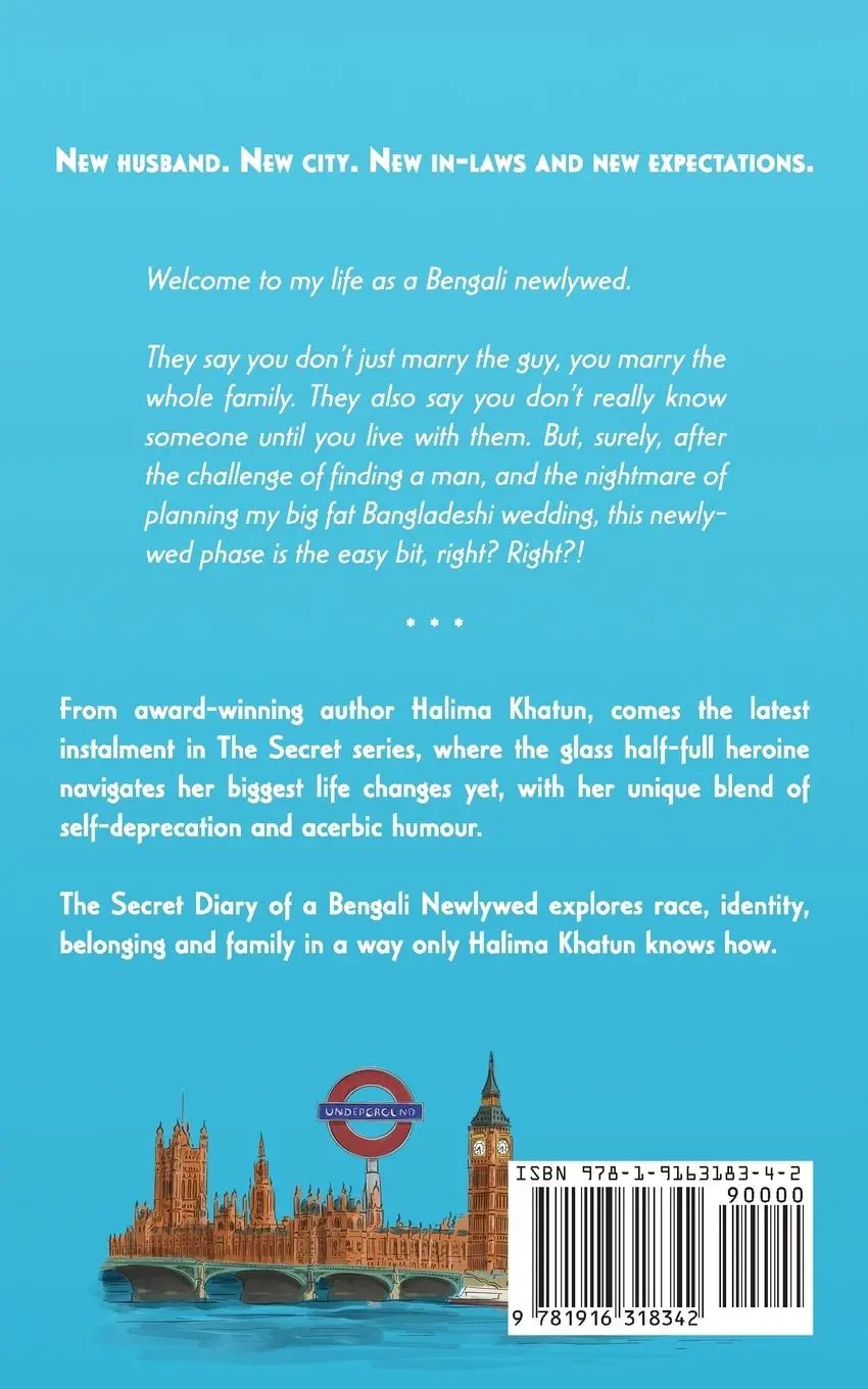 Rückseite: 9781916318342 | The Secret Diary of a Bengali Newlywed | Halima Khatun | Taschenbuch