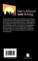 Rückseite: 9783000408342 | Vier Schlüssel zum König | Ein o-vier Jugendkrimi | Merlin T. Salzburg