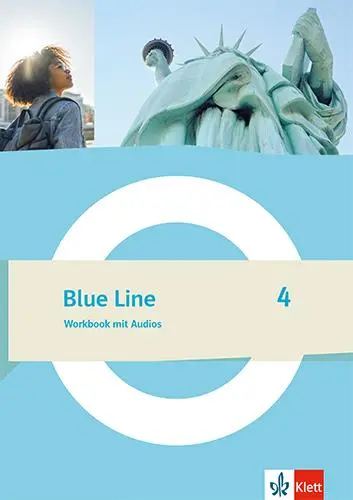 Cover: 9783125488342 | Blue Line 4. Workbook mit Audios Klasse 8 | Bundle | 1 Taschenbuch
