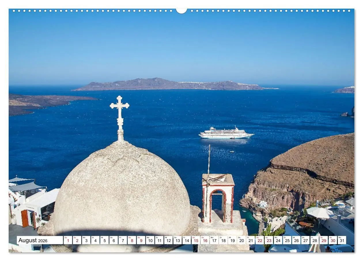 Bild: 9783457448342 | Santorini - Strahlendes Weiß an der Caldera (hochwertiger Premium...