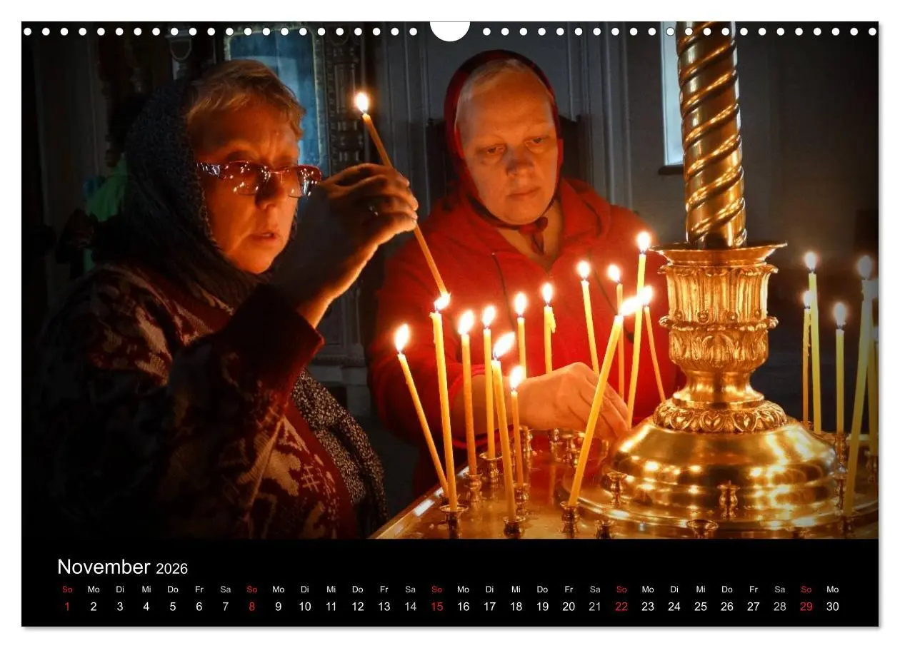 Bild: 9783516088342 | GESICHTER RUSSLANDS 2026 (Wandkalender 2026 DIN A3 quer), CALVENDO...