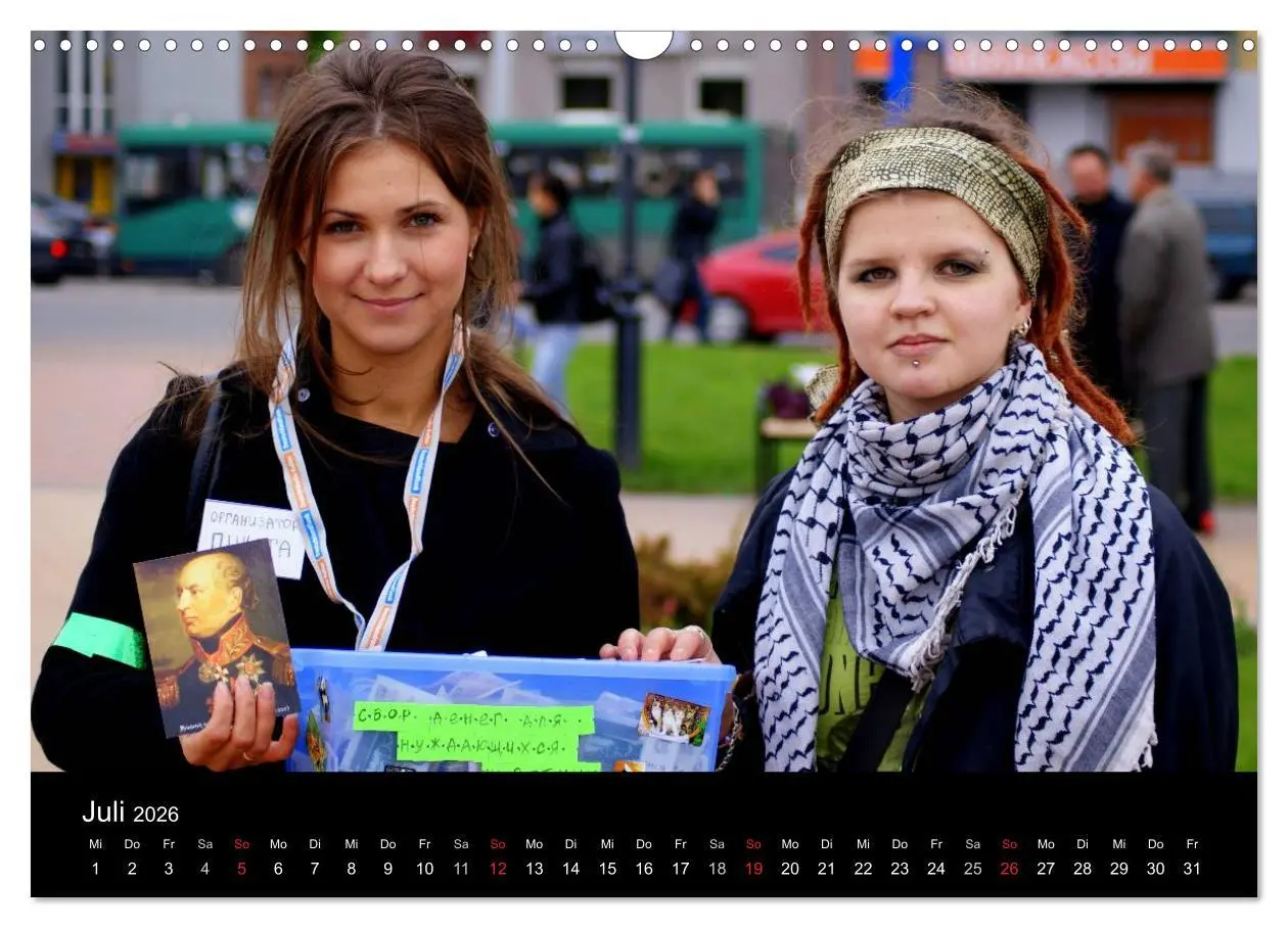 Bild: 9783516088342 | GESICHTER RUSSLANDS 2026 (Wandkalender 2026 DIN A3 quer), CALVENDO...