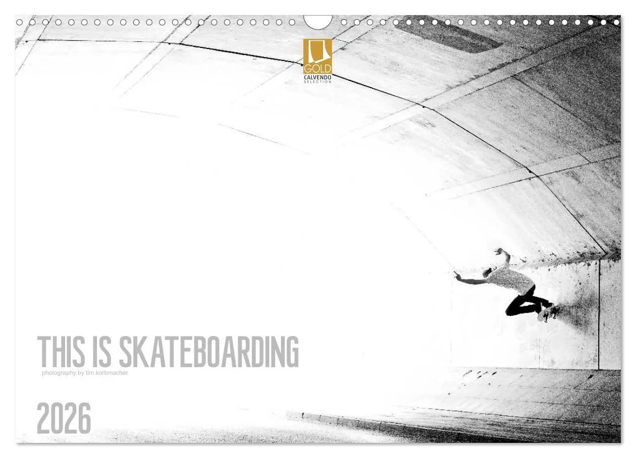 Cover: 9783516158342 | THIS IS SKATEBOARDING 2026 (Wandkalender 2026 DIN A3 quer),...