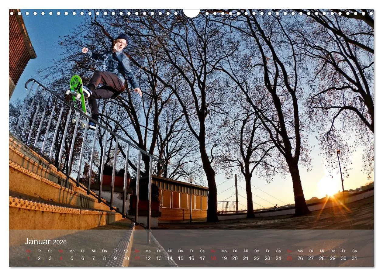 Bild: 9783516158342 | THIS IS SKATEBOARDING 2026 (Wandkalender 2026 DIN A3 quer),...