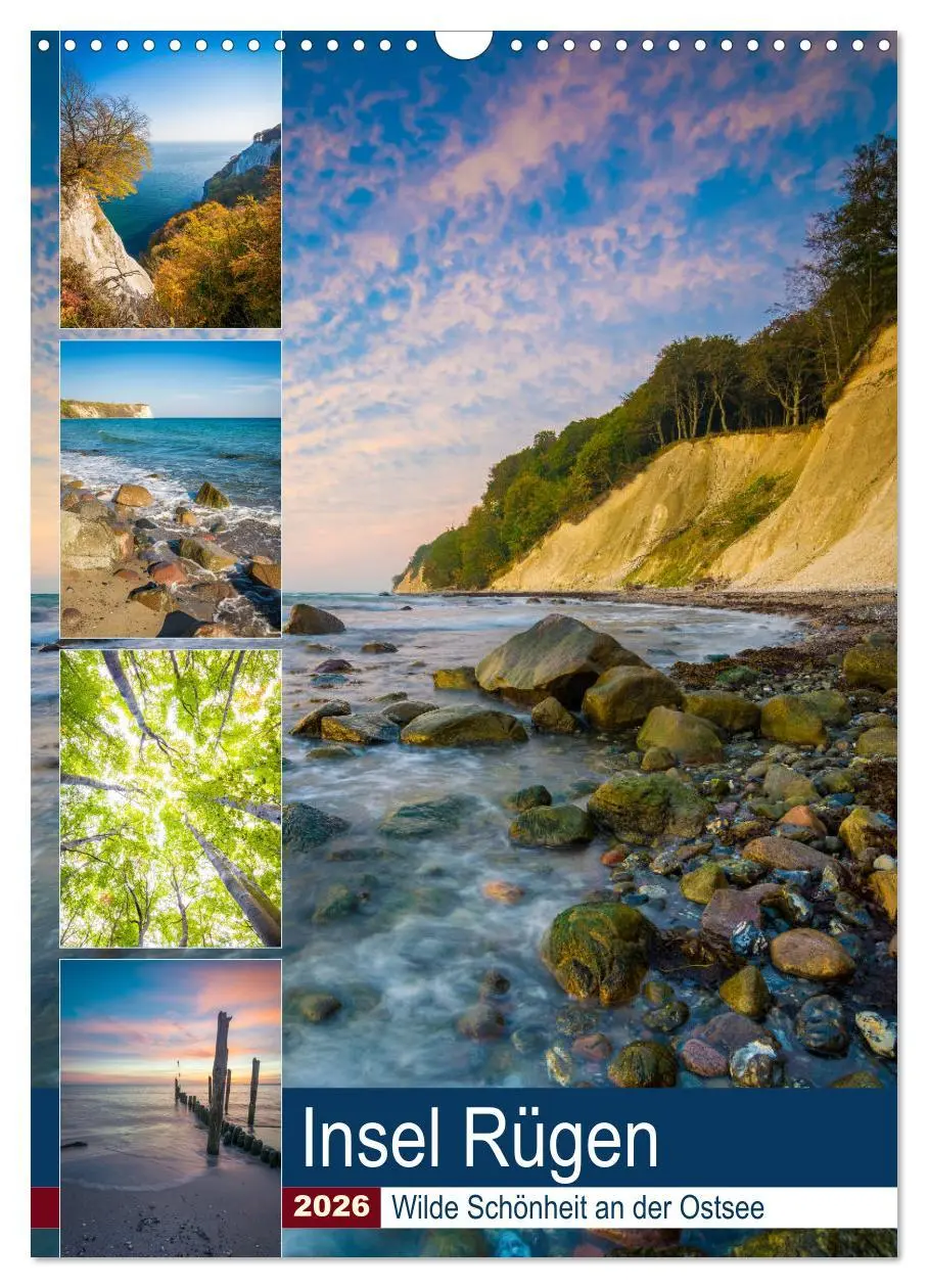 Cover: 9783516398342 | Insel Rügen - Wilde Schönheit an der Ostsee (Wandkalender 2026 DIN...