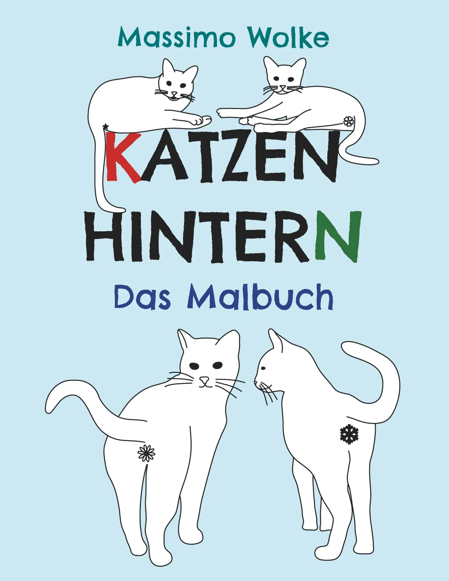 Cover: 9783746078342 | Katzenhintern - Das Malbuch | Massimo Wolke | Taschenbuch | 56 S.
