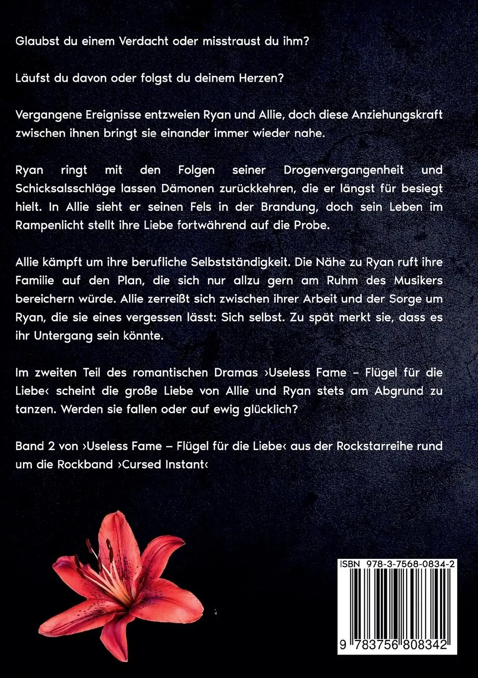 Rückseite: 9783756808342 | Useless Fame | Flügel für die Liebe - Band 2 | Sophie M. Seller | Buch
