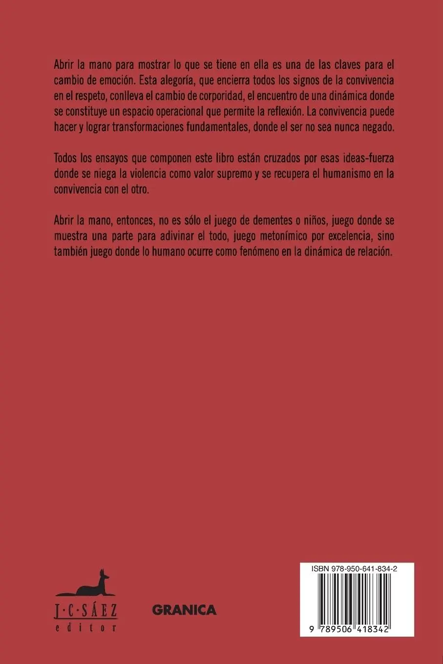 Rückseite: 9789506418342 | Transformación en la convivencia | Humberto Maturana Romesín | Buch