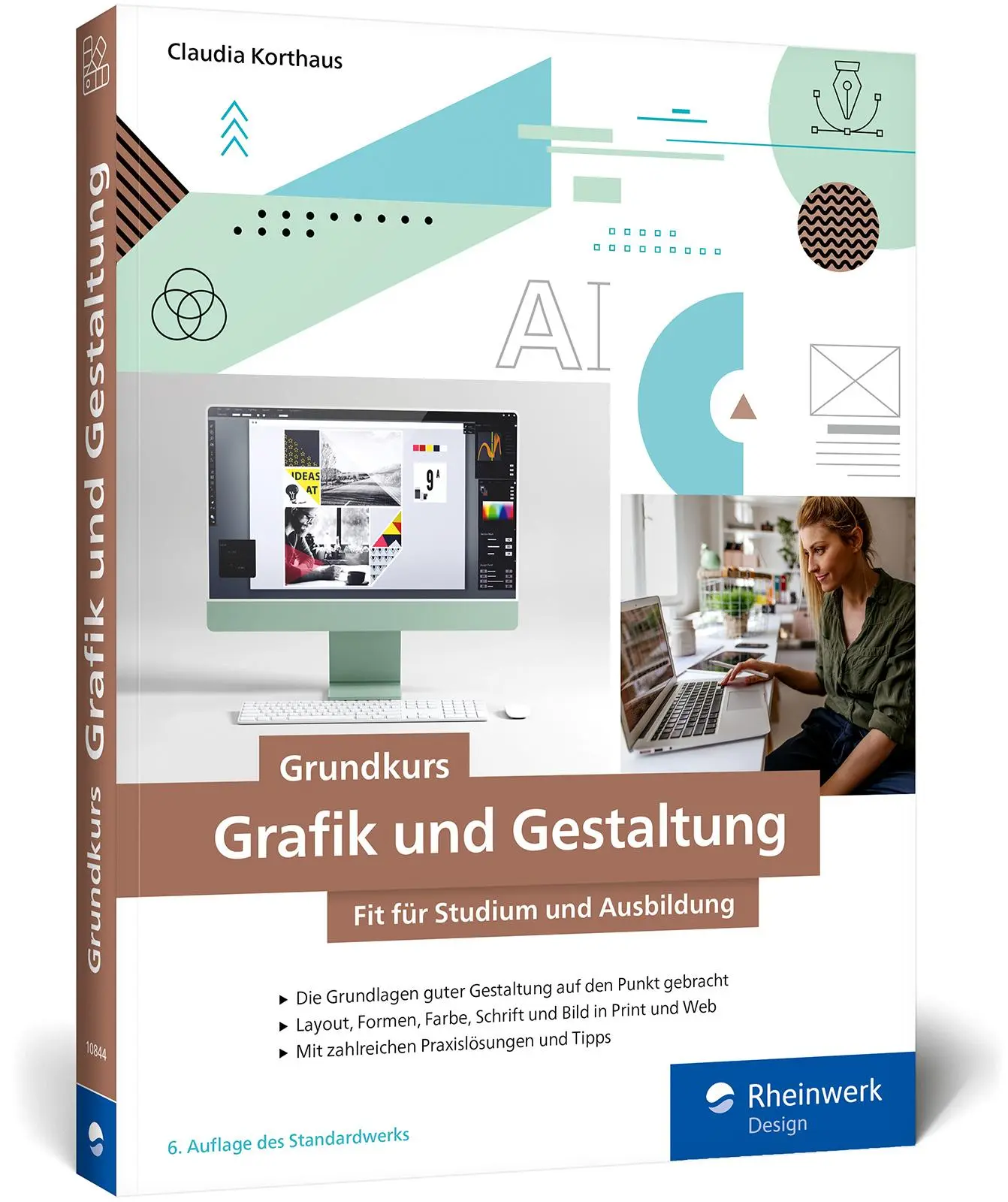 Cover: 9783367108442 | Grundkurs Grafik und Gestaltung | Claudia Korthaus | Taschenbuch