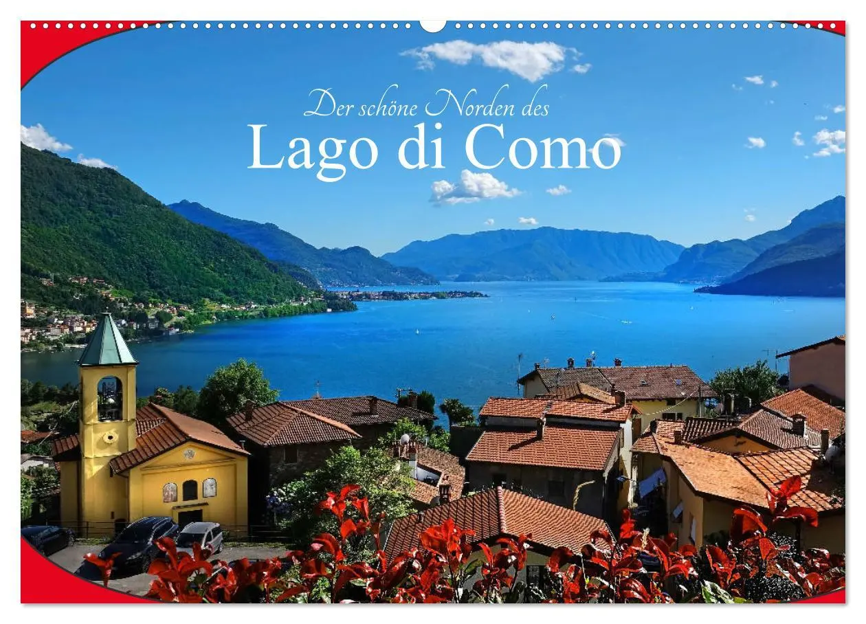 Cover: 9783457678442 | Der schöne Norden des Lago di Como (Wandkalender 2026 DIN A2 quer),...