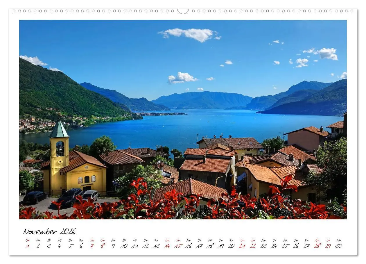 Bild: 9783457678442 | Der schöne Norden des Lago di Como (Wandkalender 2026 DIN A2 quer),...