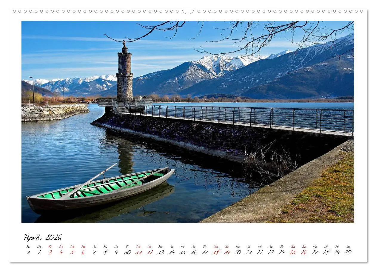 Bild: 9783457678442 | Der schöne Norden des Lago di Como (Wandkalender 2026 DIN A2 quer),...